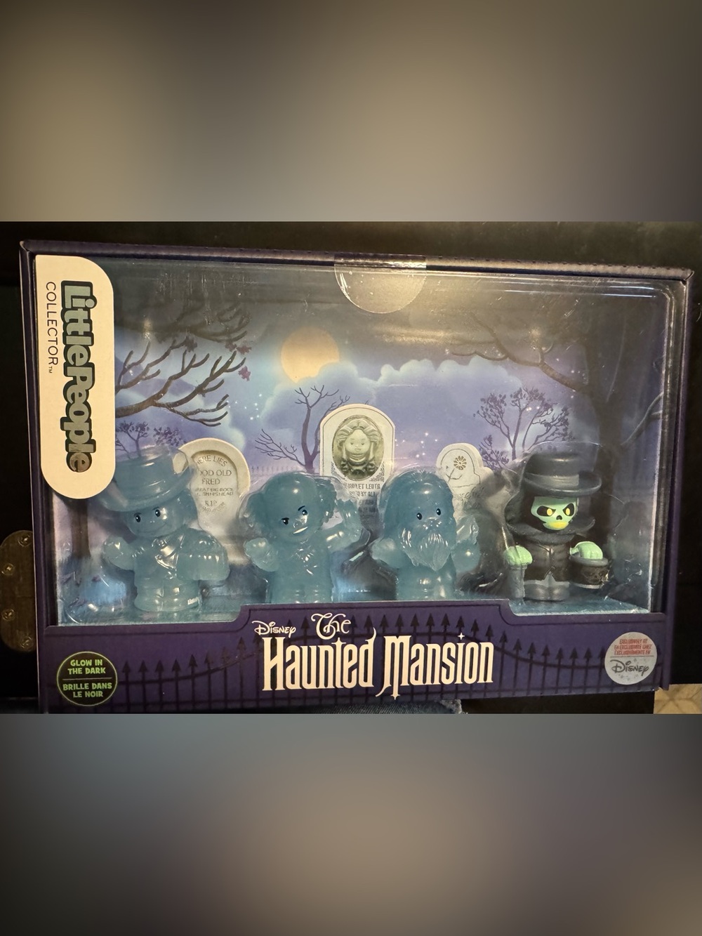 Disney-Little People- The Haunted Mansion Glow-in-the-Dark Figurine Set